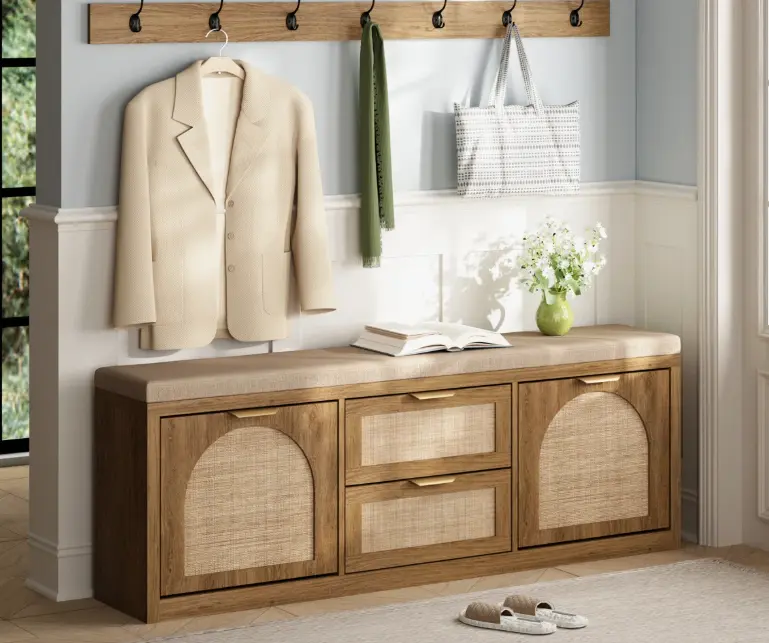 Anteus Storage Shoe Bench Deal: Save 45% at Wayfair