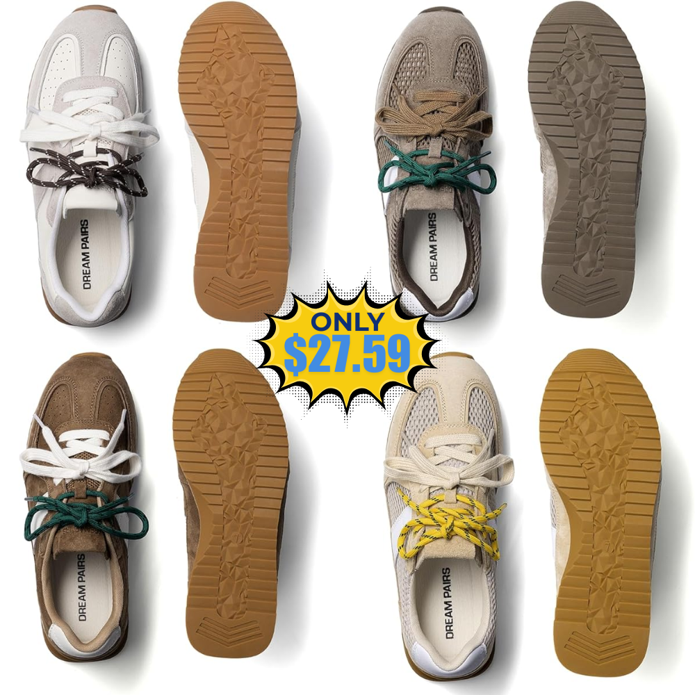 DREAM PAIRS Women’s Fashion Sneakers Sale: 40% Off Sneakers SHOP HERE