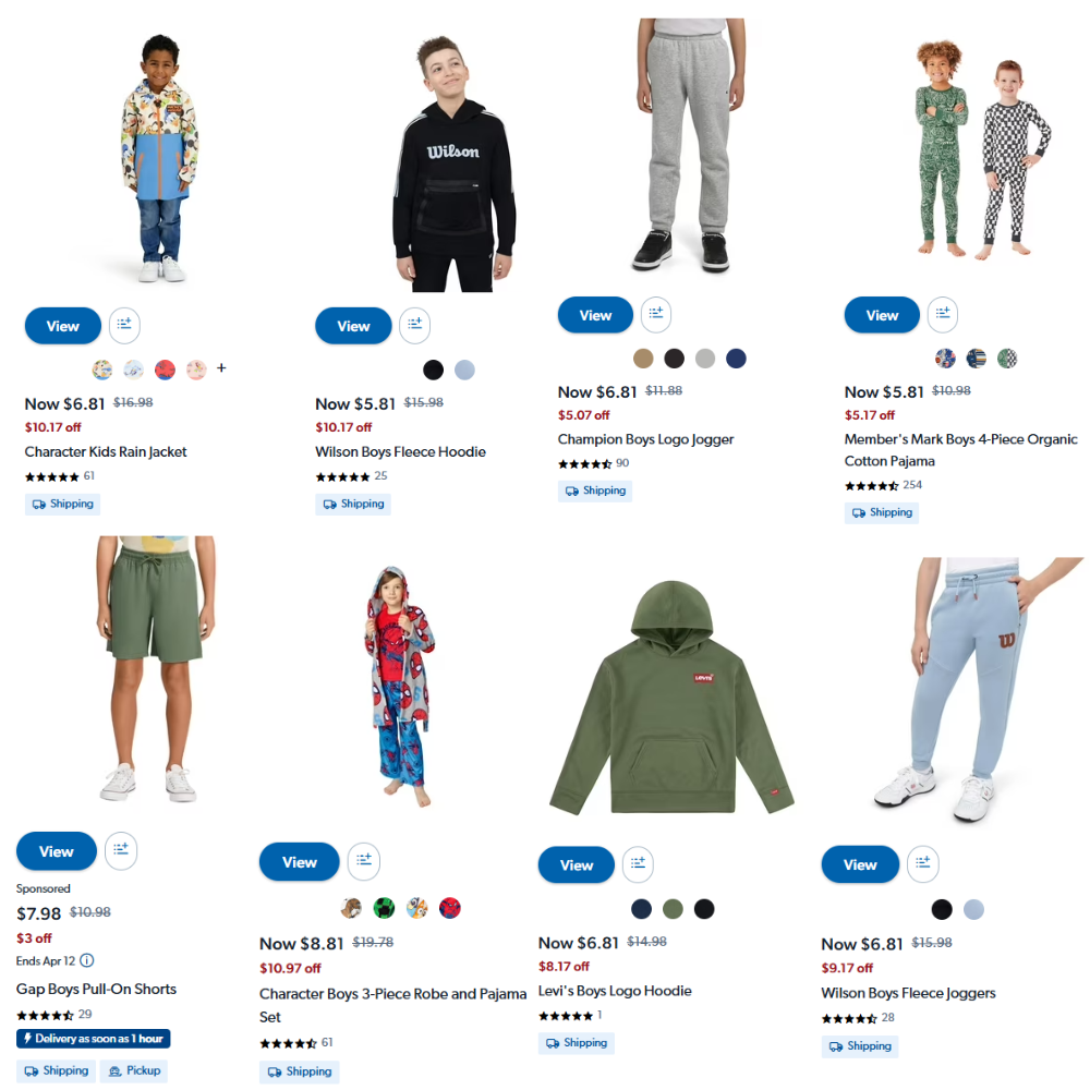 Boys Clothing Sale at Sam’s Club: Save Big Without Coupon