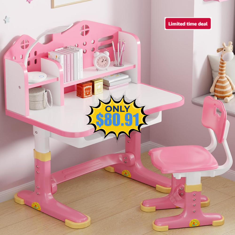 Kids Desk and Chair Set Sale: Save 42% at DealsFinders.com