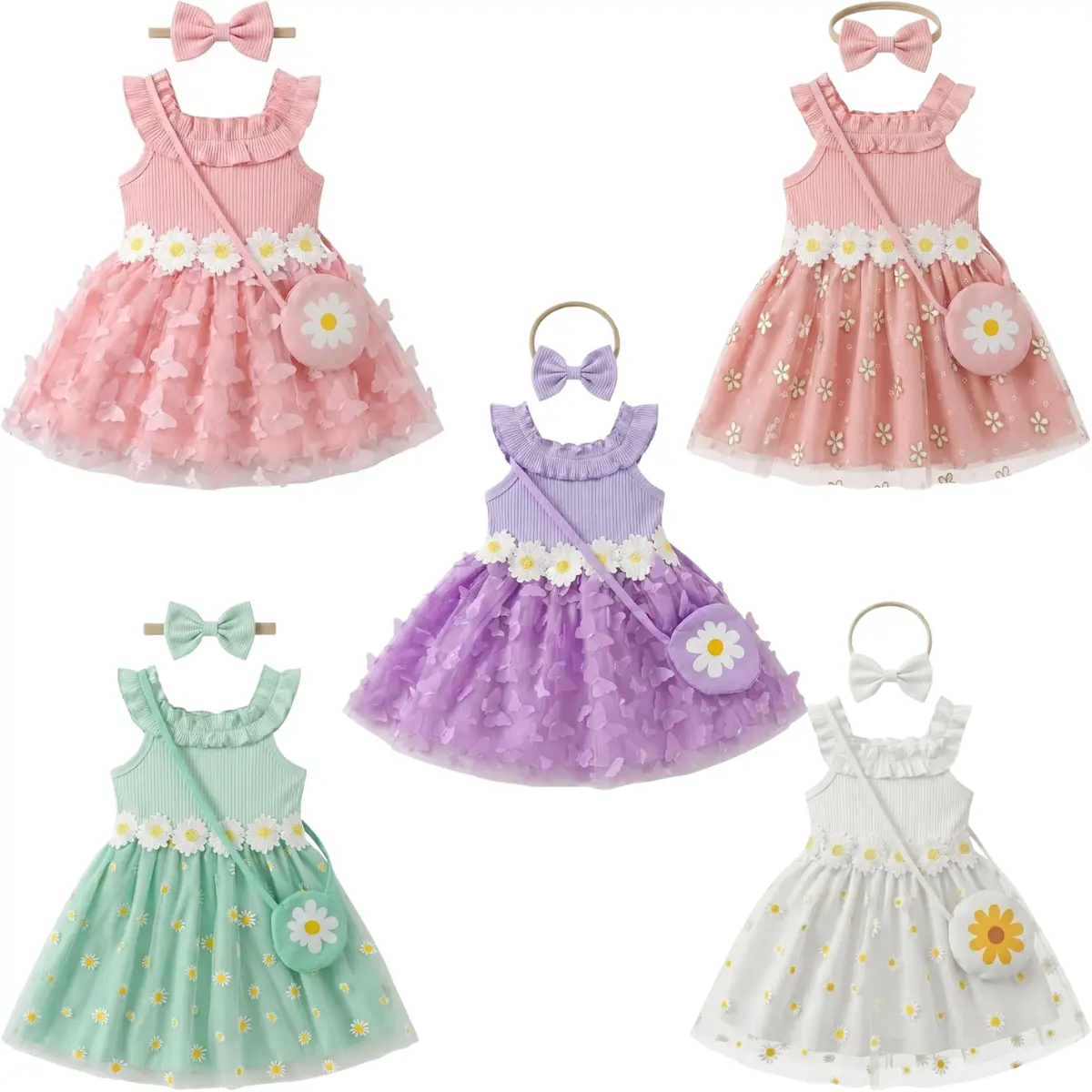 Toddler Girl Dress Set 3Pcs Sale: Save 50% at Toddler Girl Dress Set 3Pcs