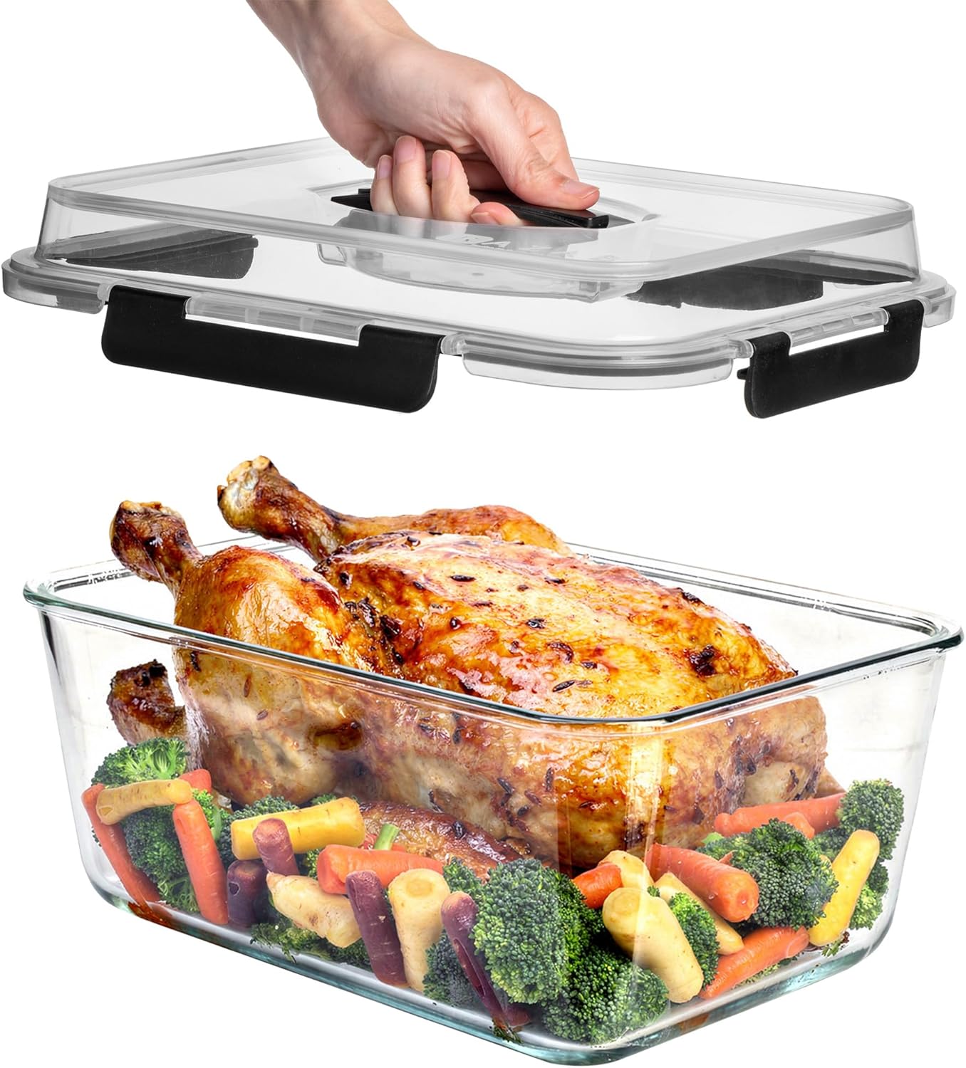 Extra Large Glass Food Storage Containers Sale: Save 50% at Extra Large Glass F…