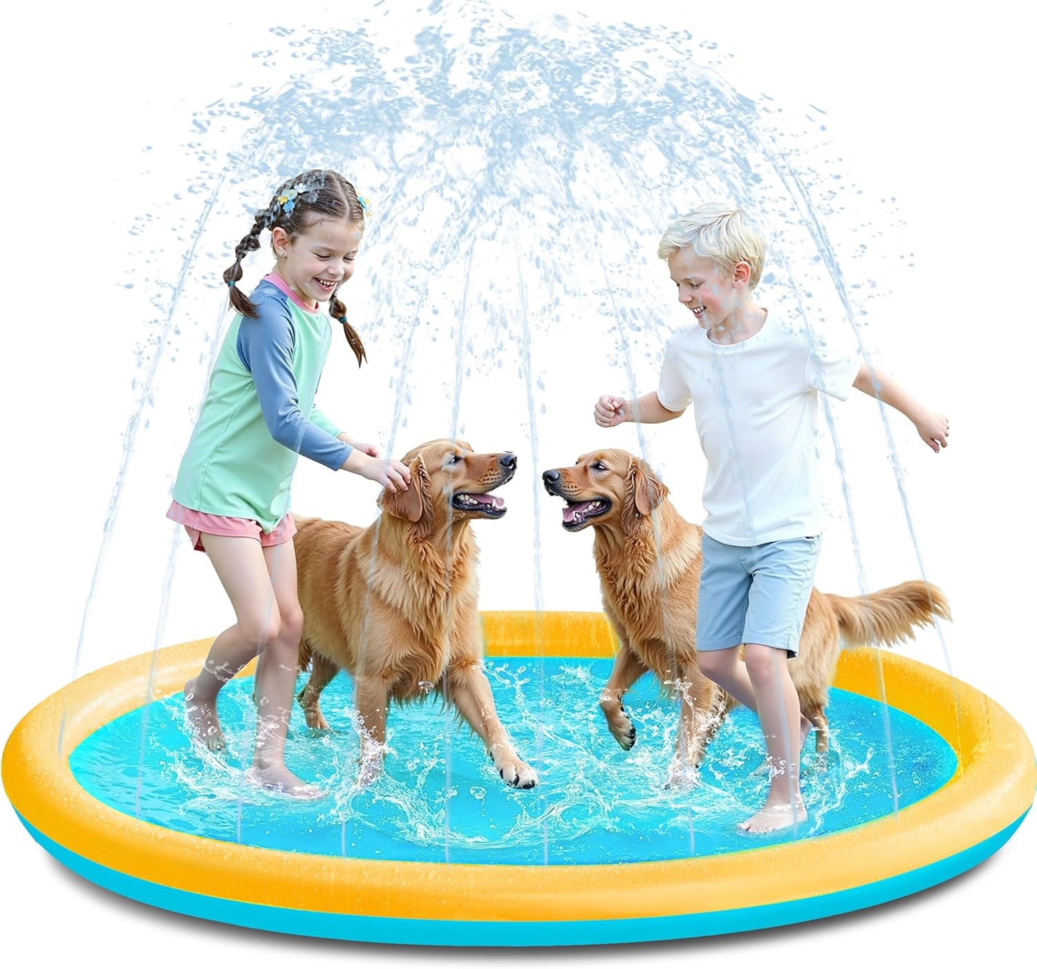 Non-Slip Splash Pad Sprinkler Sale: Save 50% at Non-Slip Splash Pad Sprinkler