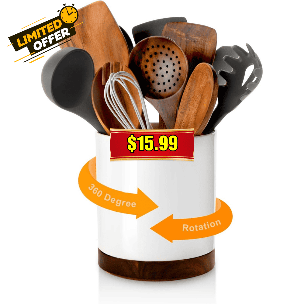 Rotating Utensil Holder