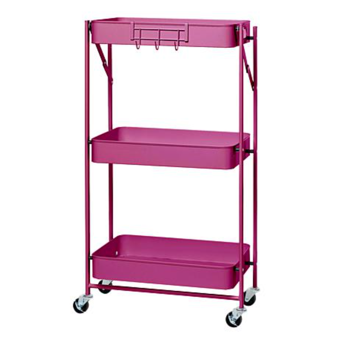 Origami 3-Tier Foldable Rolling Cart Deal: Save 62% at HSN
