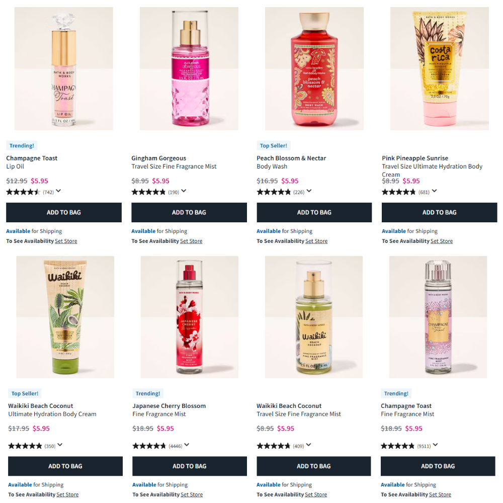 Body Care Coupon: Save $13 at Bath & Body Works