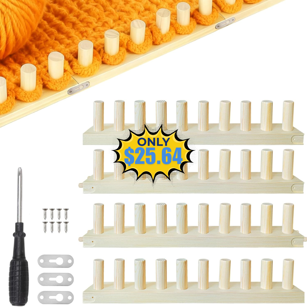 SAQVX 65″ Chunky Blanket Loom Deal: Save 10% at SAQVX