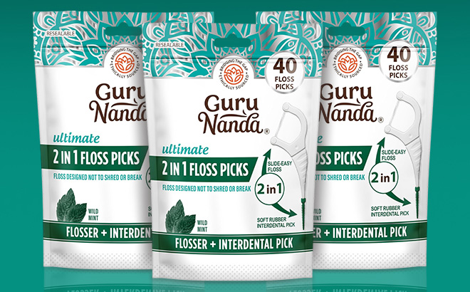 4 Dental Floss Picks 40-Count for 91¢ Each Shipped at Amazon