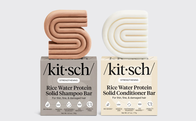 Kitsch Shampoo & Conditioner Bar Set $21