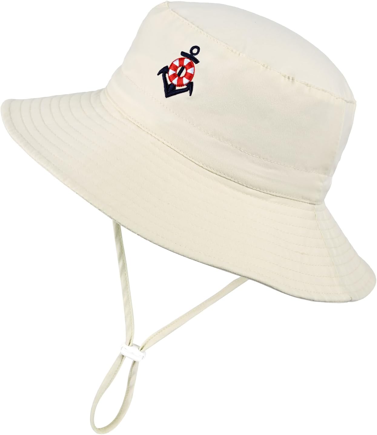 jerague Baby Sun Hat Anchor UPF 50+ Sun Protective Little Child Summer Bucket Ha
