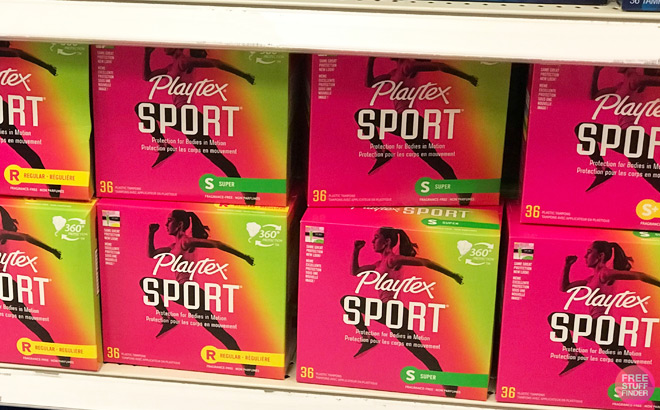 Playtex 36-Count Tampons $5.57 Shipped at Amazon