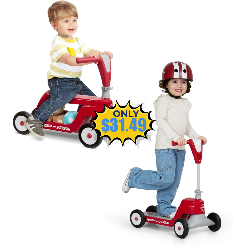 Radio Flyer Scoot 2 Scooter Deal: Save 30%