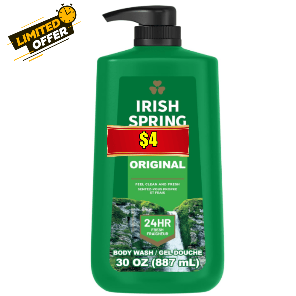 Irish Spring Body Wash Deal at Walmart