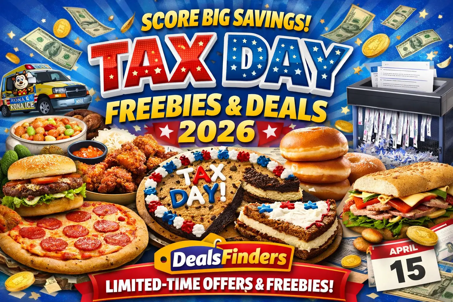 Tax Day Freebies & Deals 2026 at American Cookies