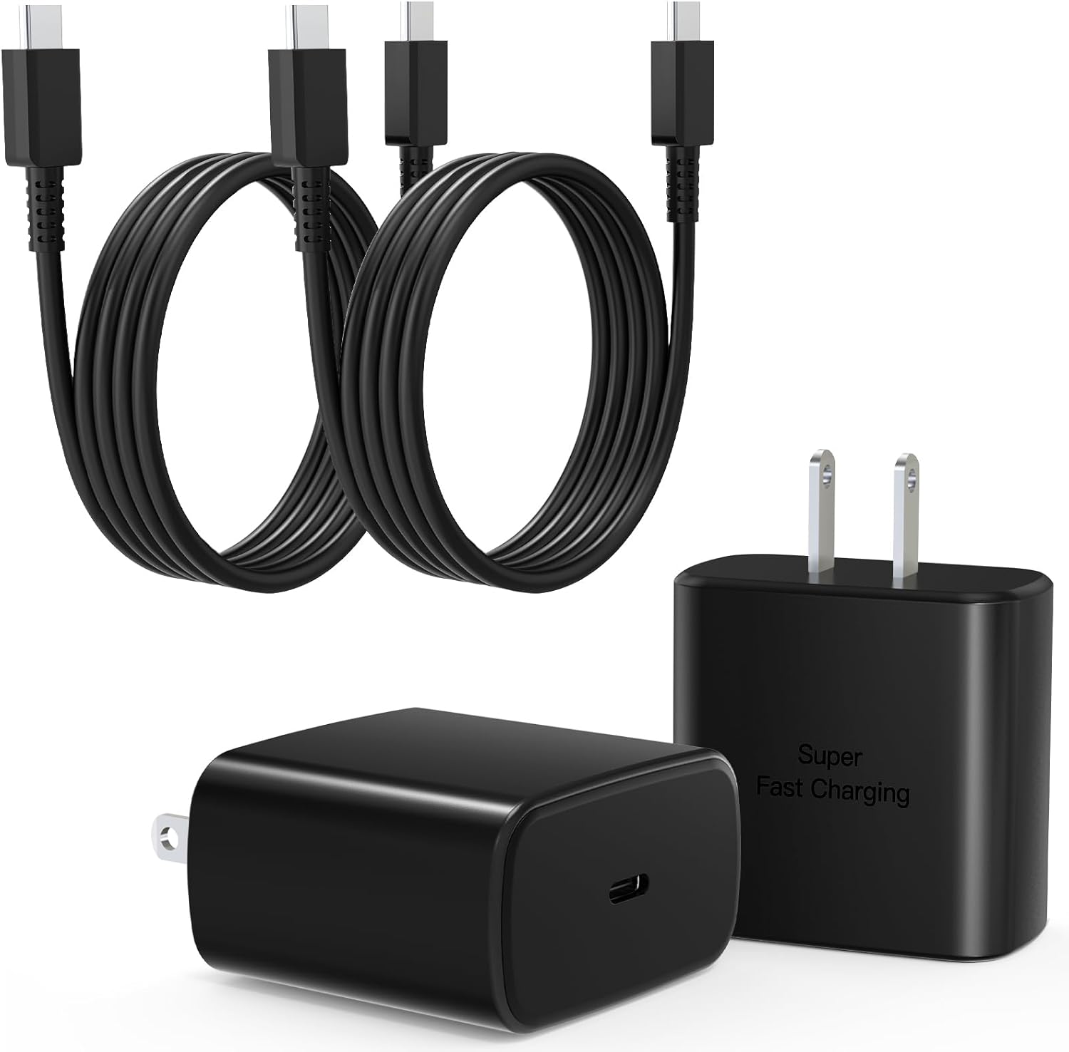 Super Fast Charger USB C,2Pack 3FT Phone USBC Cables with Type C Charger Fast Ch