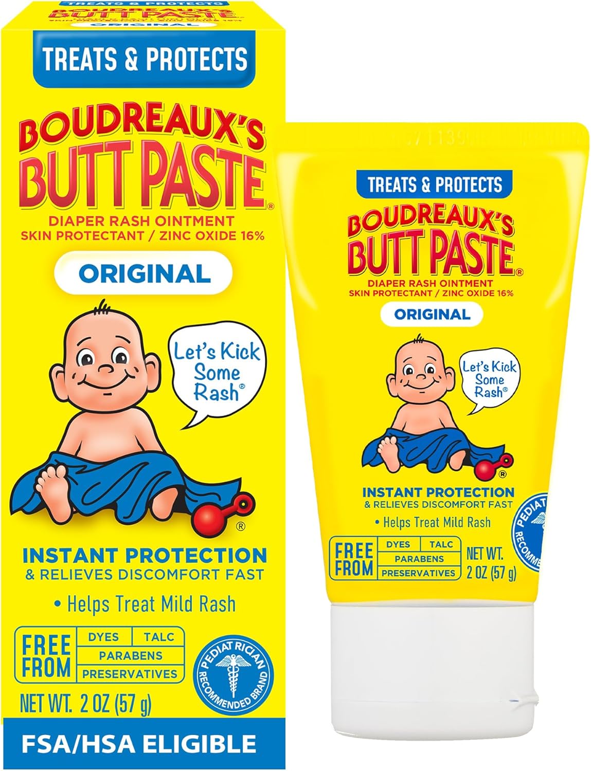 Boudreaux’s Butt Paste Diaper Cream ONLY $5.57 at Amazon