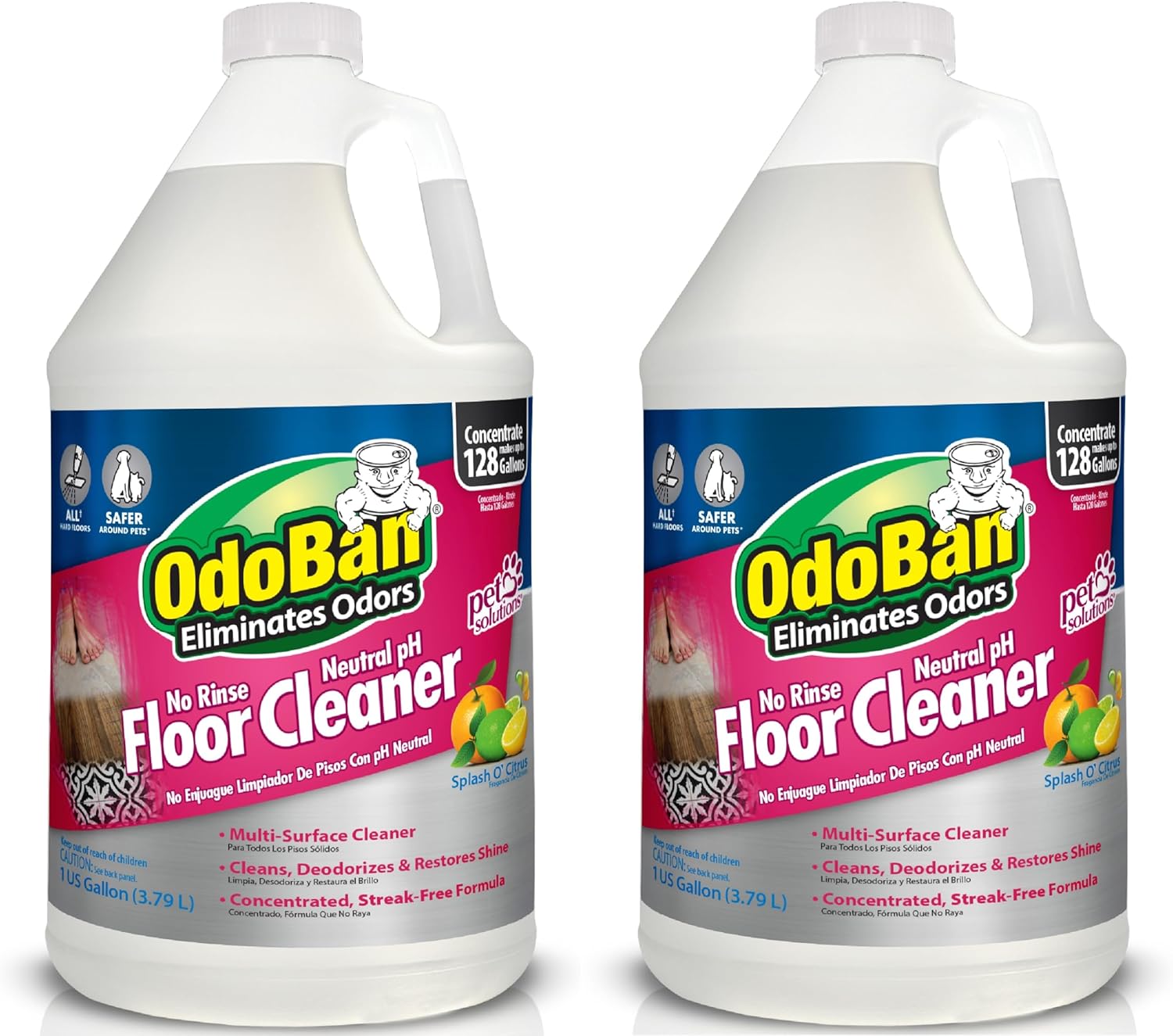 2 Pack Pet Solutions No Rinse Floor Cleaner Deal: Save 49%
