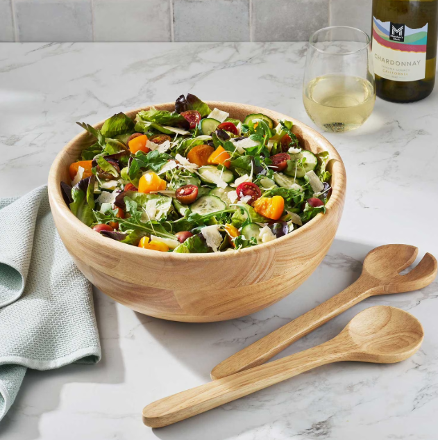Rubber Wood Salad Bowl Deal at Sam’s Club