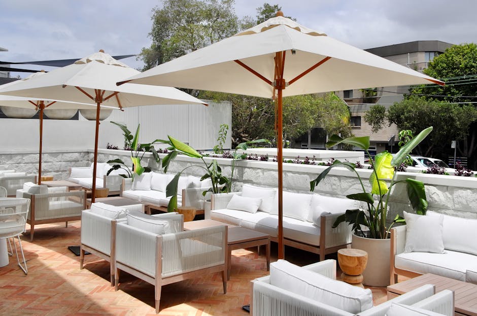 9-Foot Patio Umbrella $21.99