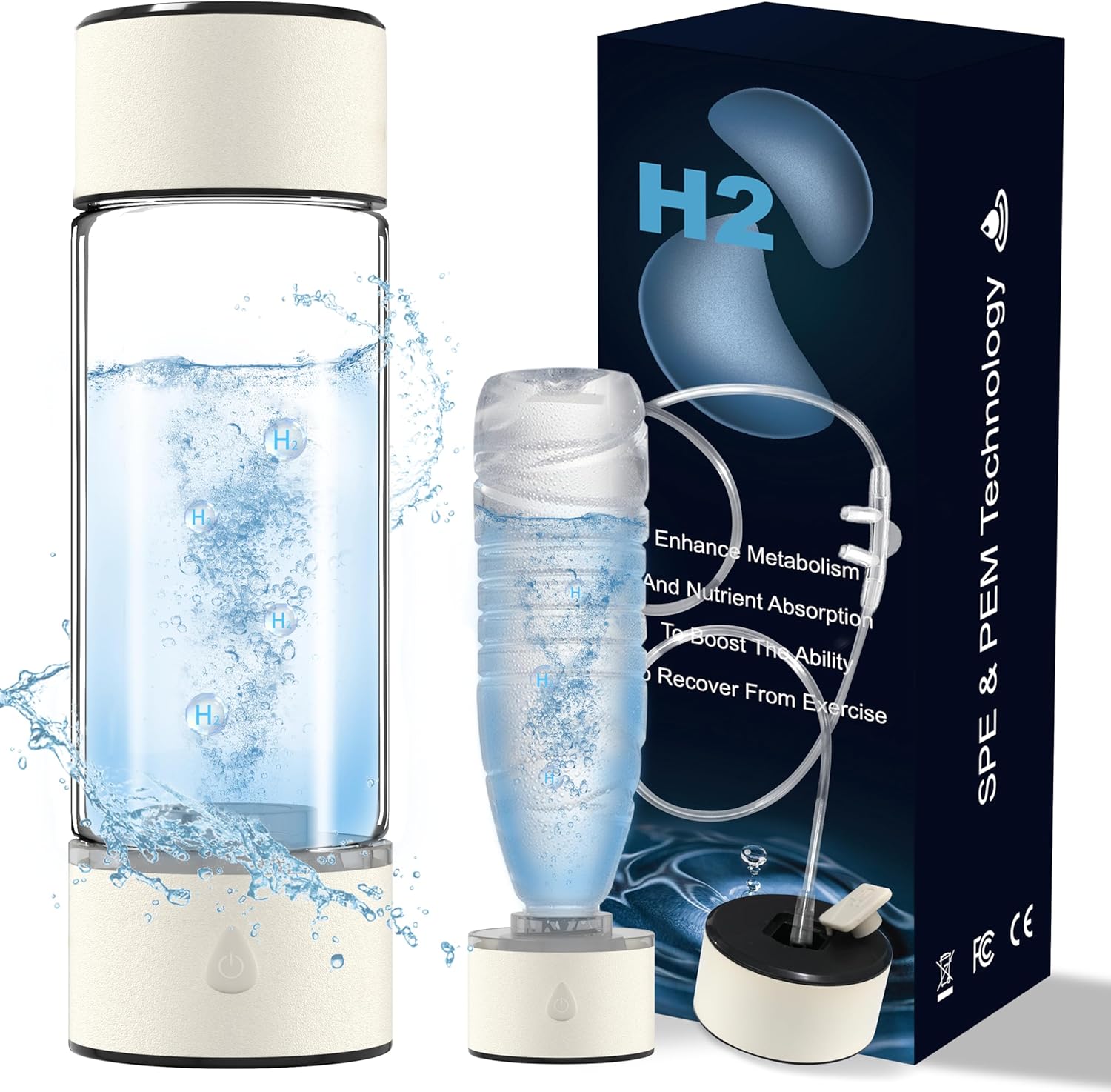 Longtor 2026 Upgrade Hydrogen Water Bottle –  ONLY $39.99 at Amazon