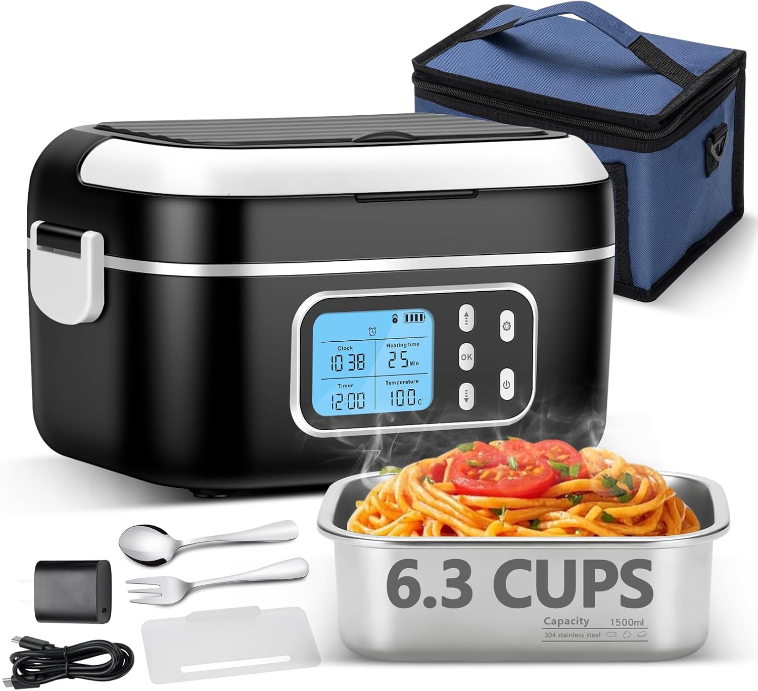 AUMETE Smart Heated Lunch Box at an Amazing Price on Amazon