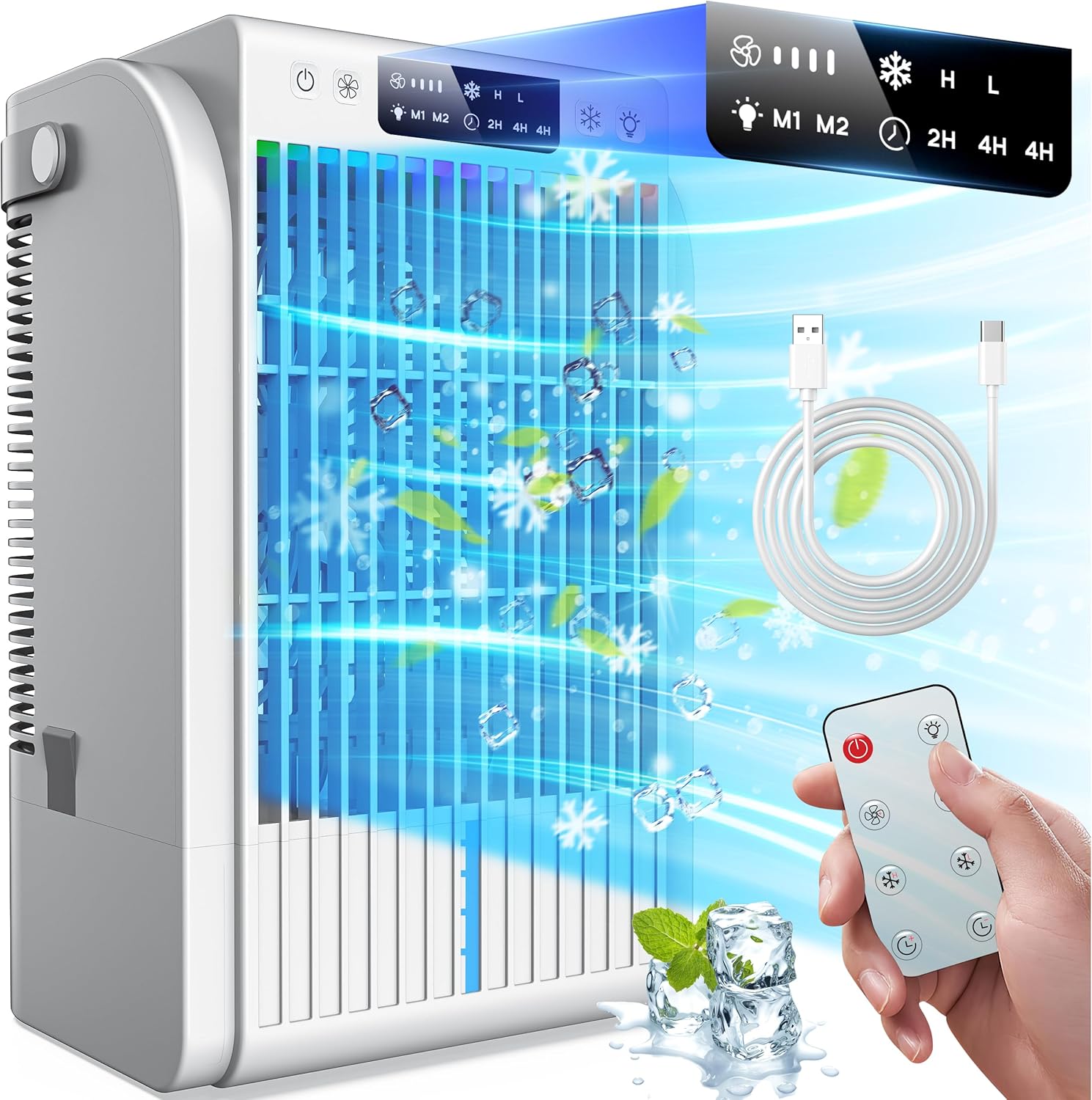 AI Portable Air Conditioner $34 Shipped at Amazon