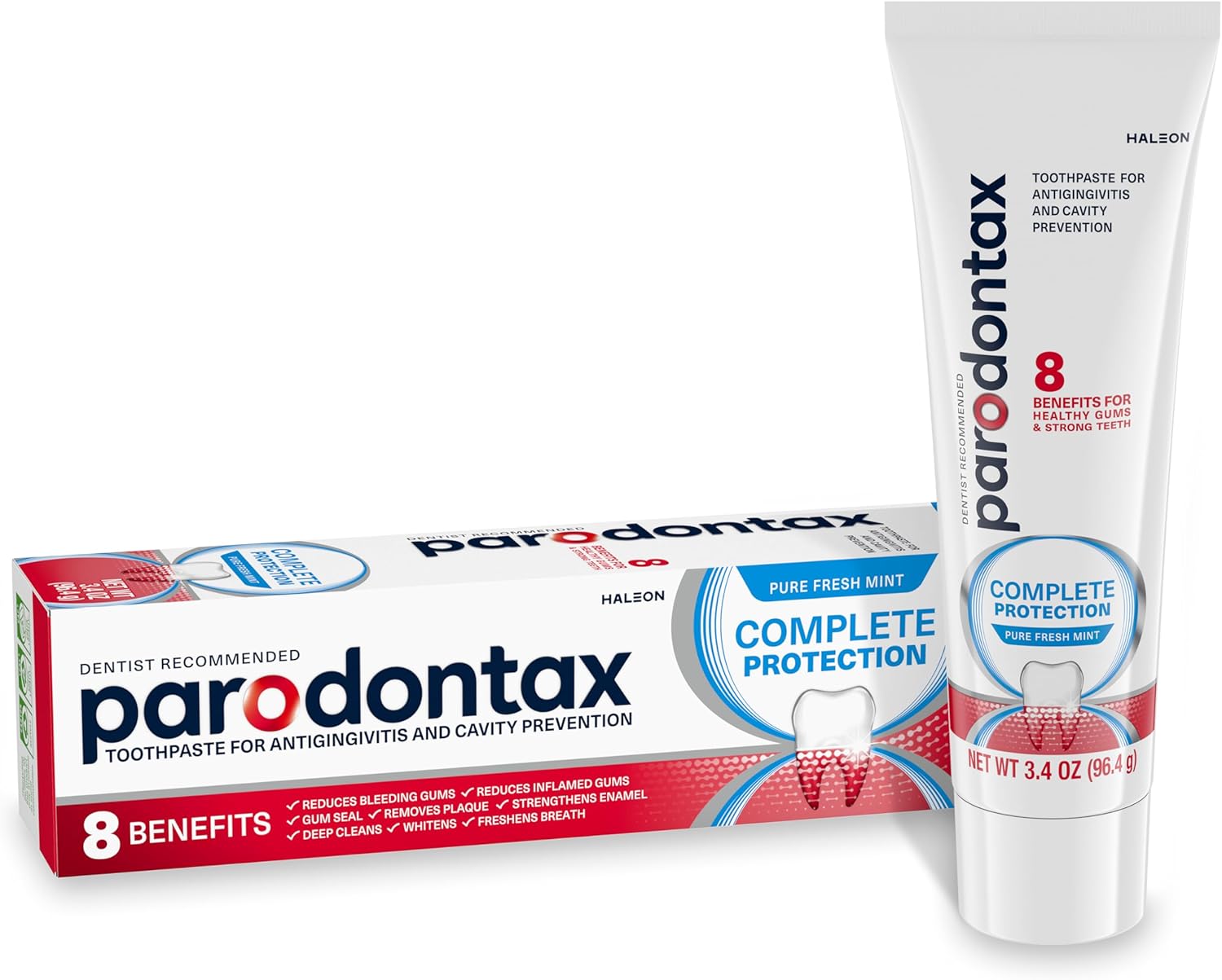 Parodontax Complete Protection Toothpaste for Bleeding Gums, Gingivitis Treatmen