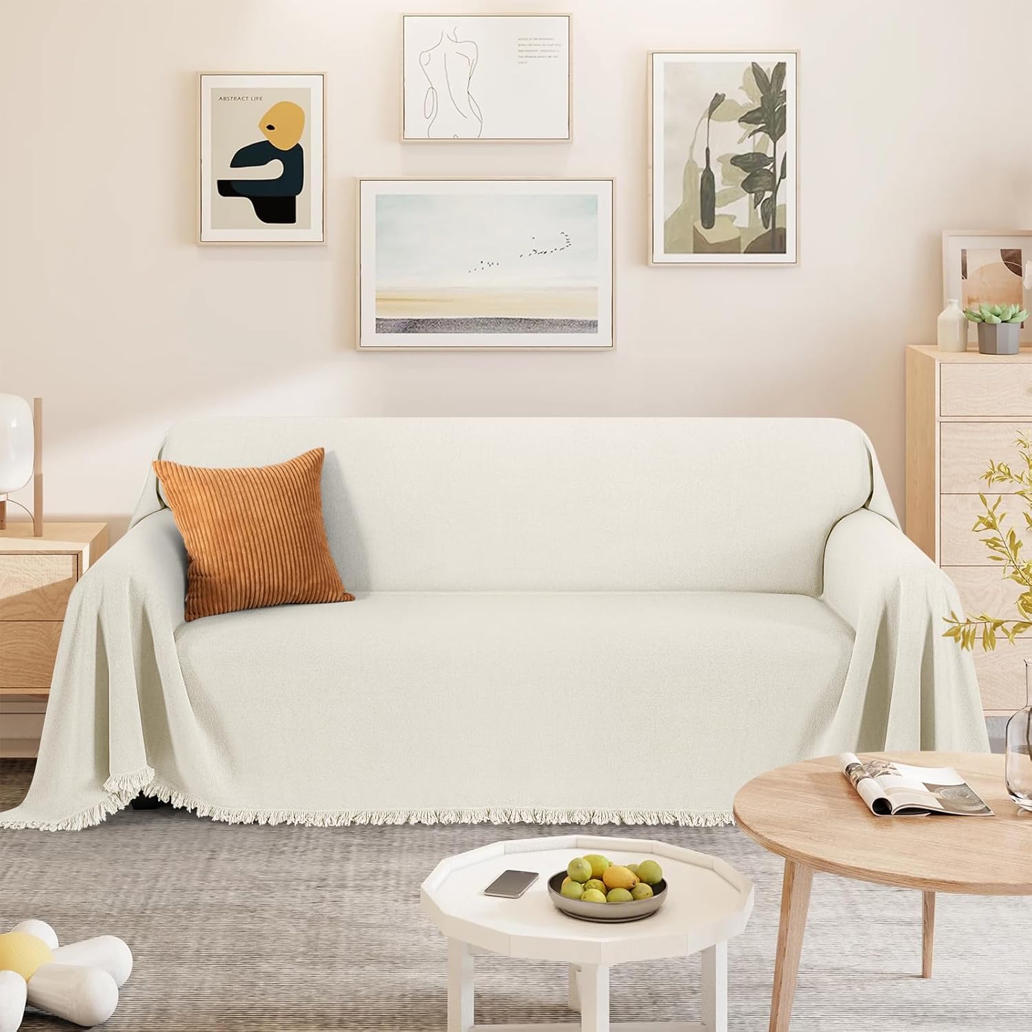 TAOCOCO Couch Cover Sectional Couch Covers Blanket Living Room Furniture Protect