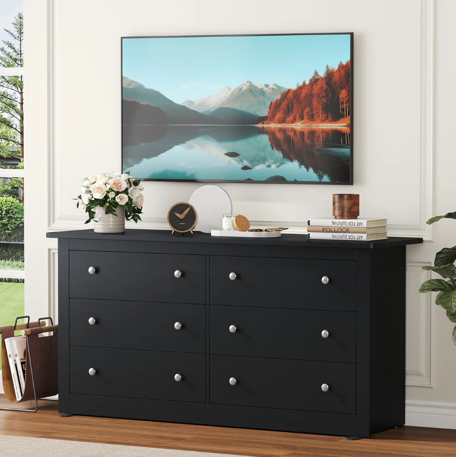 59″ W 6 – Drawer Dresser Deal at Wayfair: Save $159