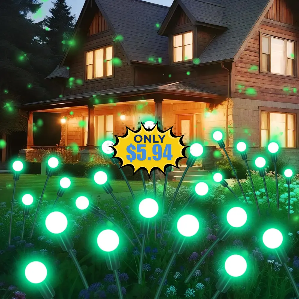 Slyuexu Solar Garden Lights Deal: Save 15% at Slyuexu