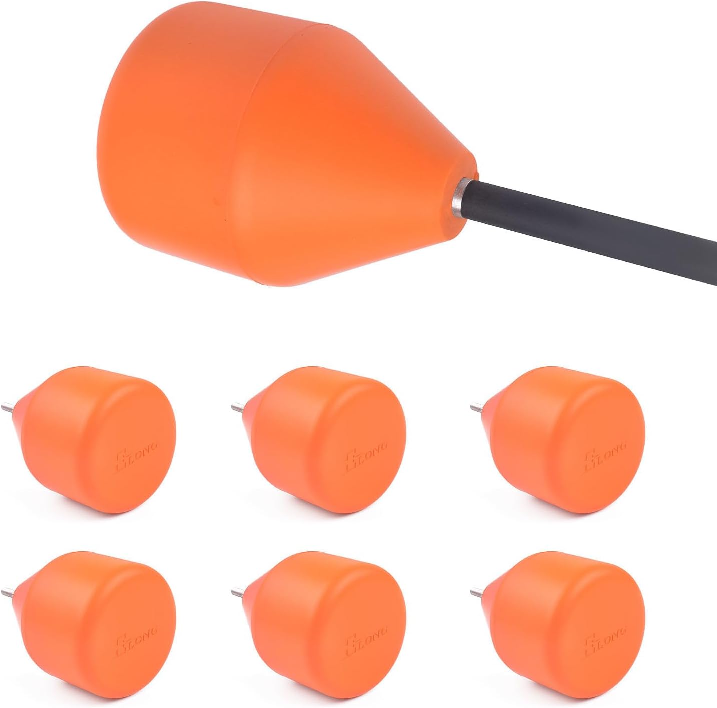 Braodheads Foam Arrow Tips Arrow Heads Game Practice Soft Sponge EVA for Archery