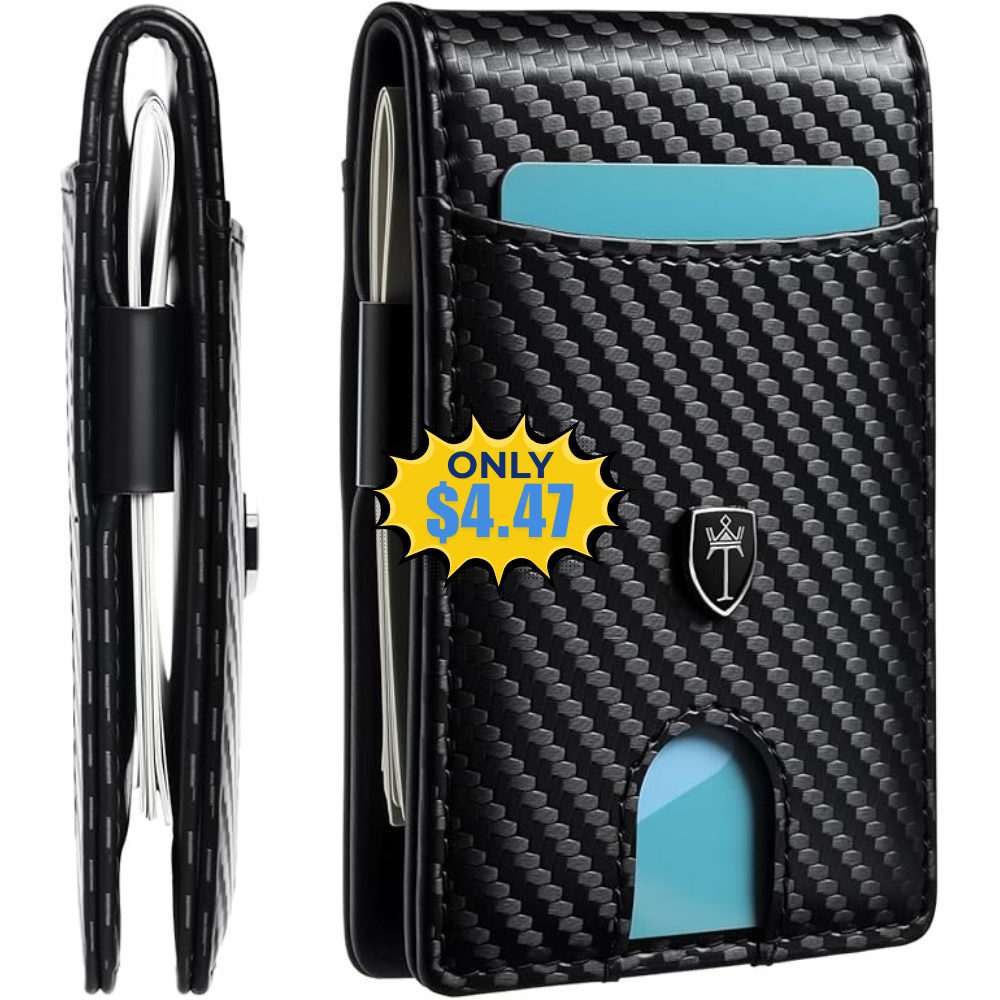 Tipmile Men’s Money Clip Wallet Deal: Save 20% at SHOP HERE