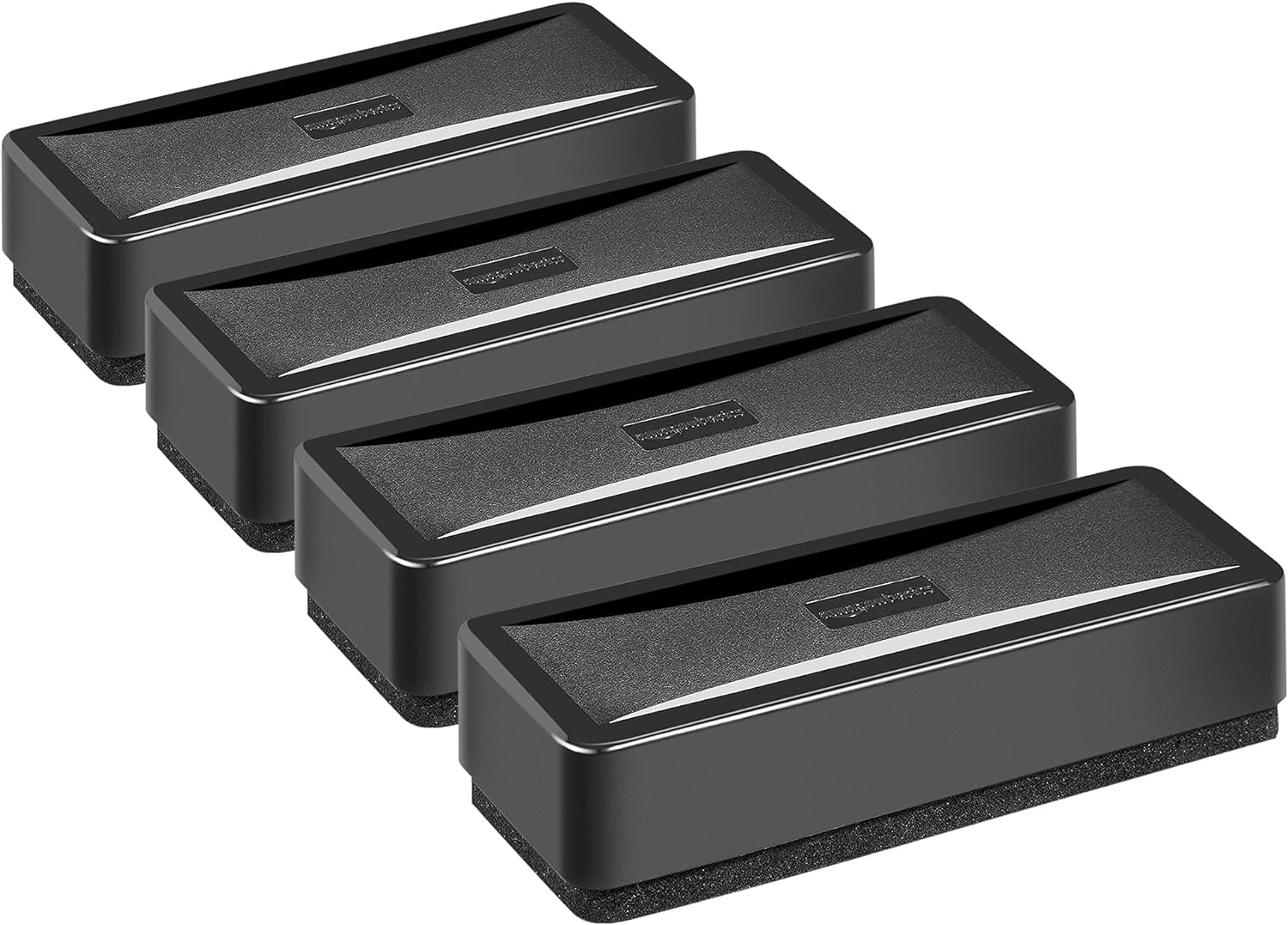 Amazon Basics Dry-Erase Whiteboard Erasers with Soft Pile, for School, Office, H