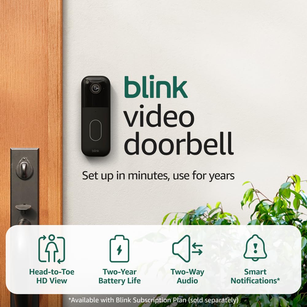 Blink Video Doorbell $29 at Amazon (Newest Model)