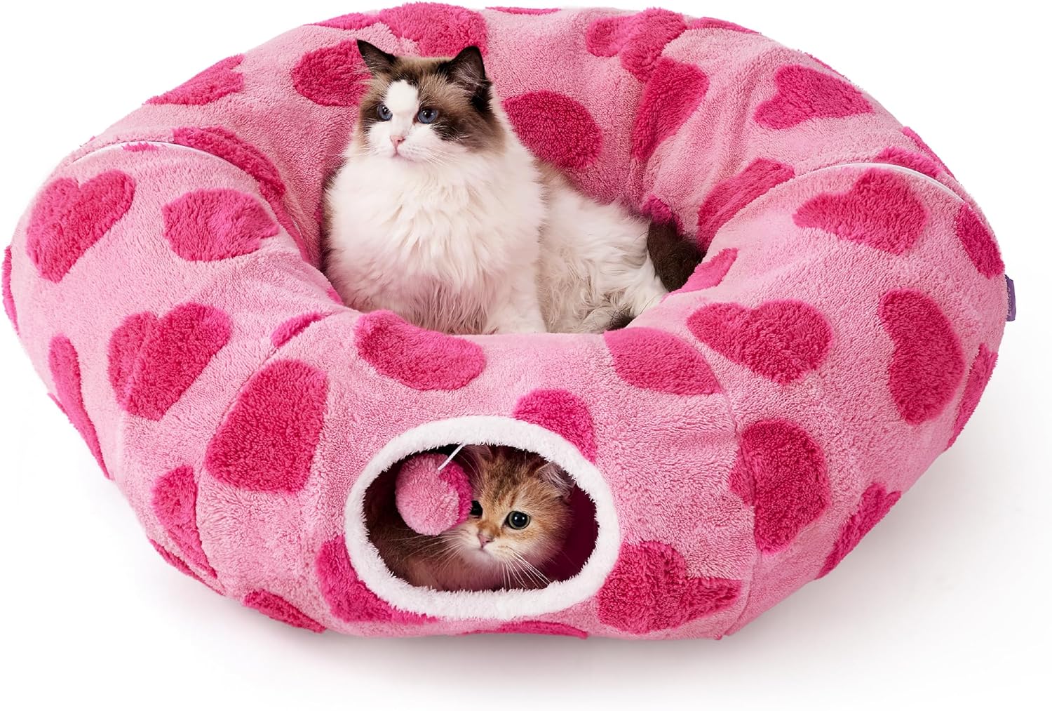 Lesure Cat Tunnel Bed for Indoor Cats – Cute  ONLY $43.99 at Amazon