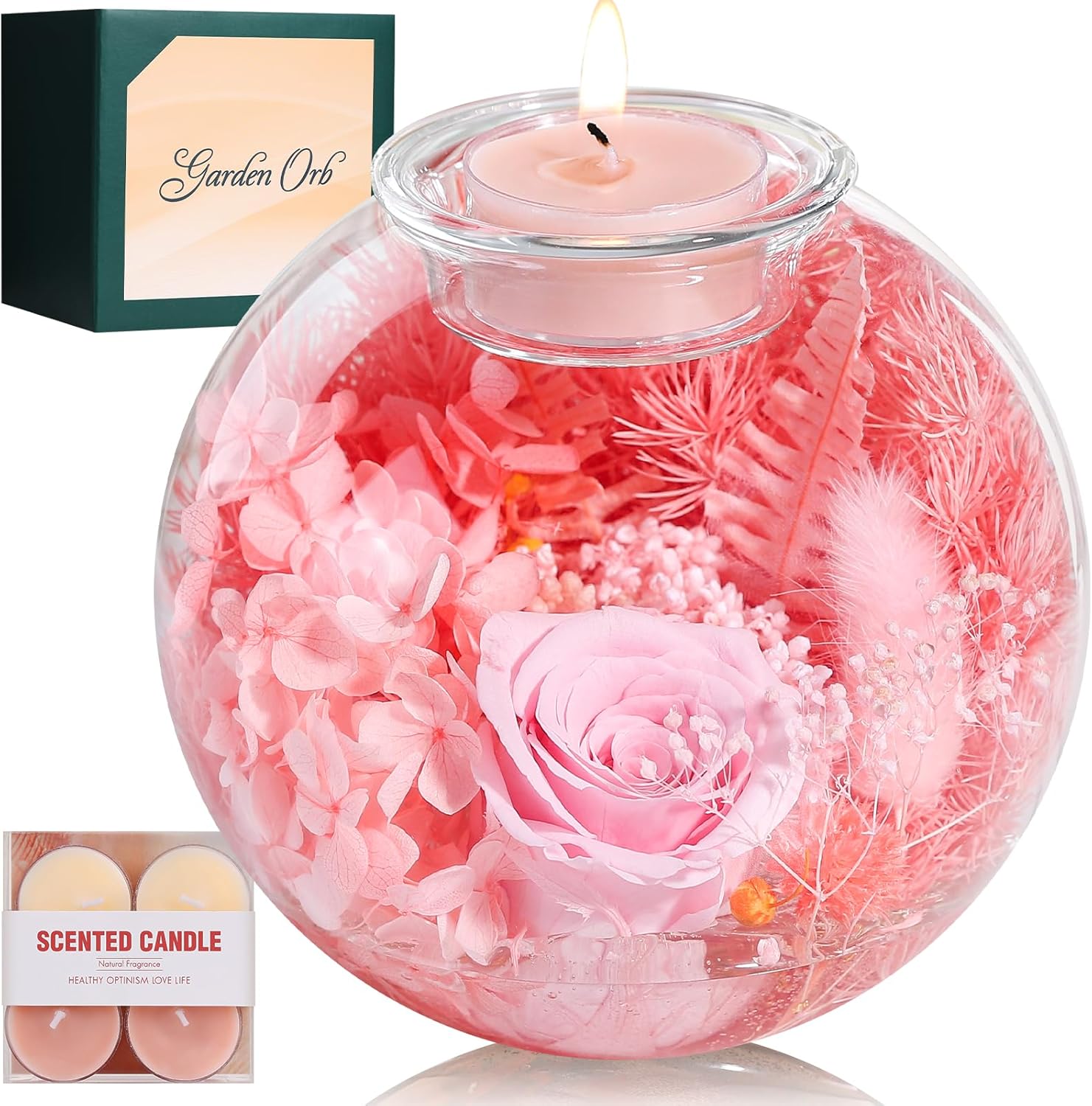 Aoshin Preserved Flowers Rose in Glass Dome w ONLY $28.99 at Amazon