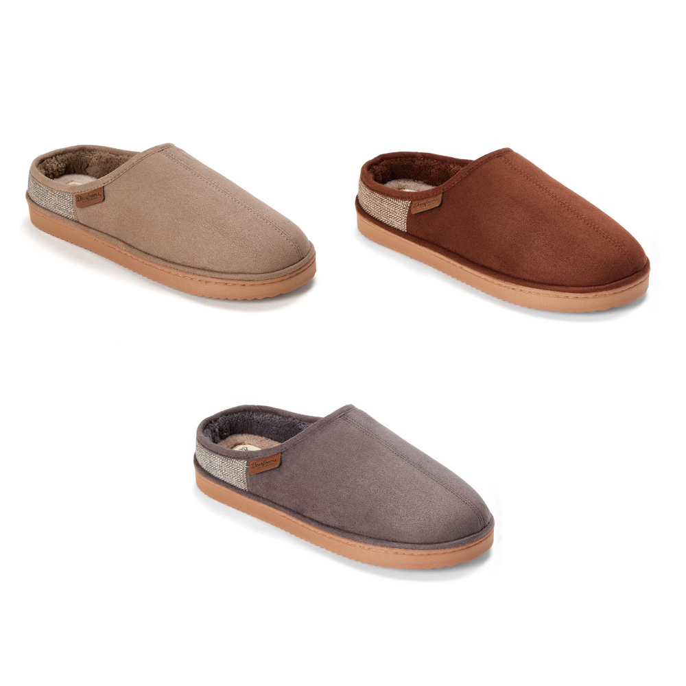 Dearfoams Cozy Comfort Men’s Piece Clog Slippers Deal at Walmart: Save $10.01