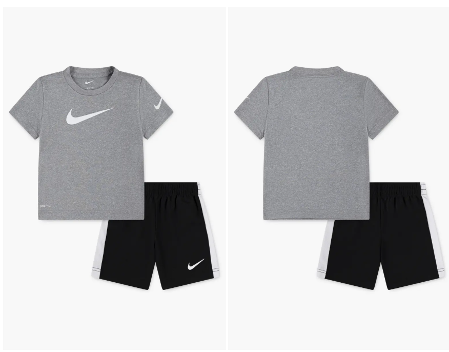 Nike Kids’ Swoosh T-Shirt & Shorts Sale at Nordstrom Rack