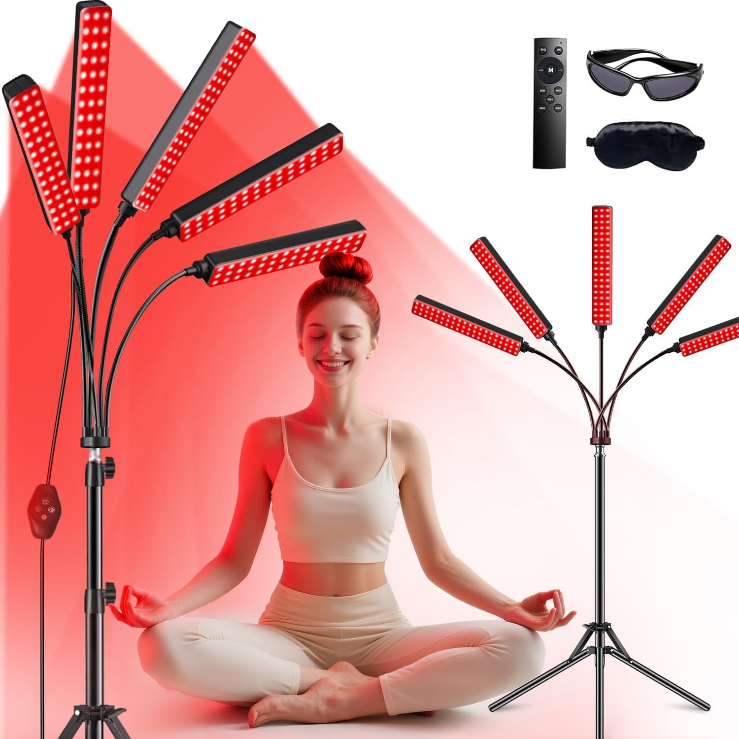 Red Light Therapy Lamp $29.99 Shipped at Amazon