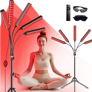 Red Light Therapy Lamp $29.99 Shipped at Amazon