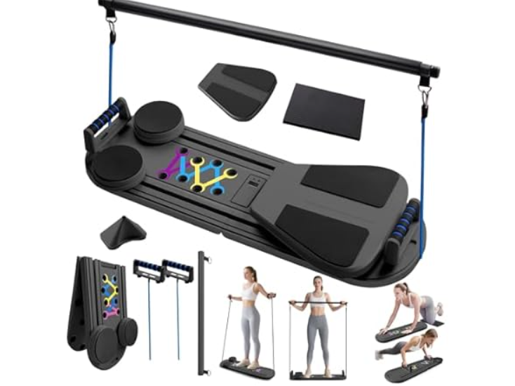 6-in-1 Portable Pilates Reformer Board Deal at Woot: Save $115