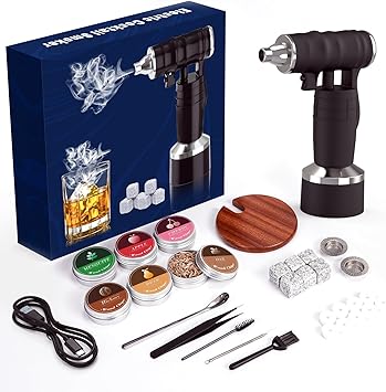 Electric Cocktail Smoker Kit – Rechargeable W ONLY $24.29 at Amazon