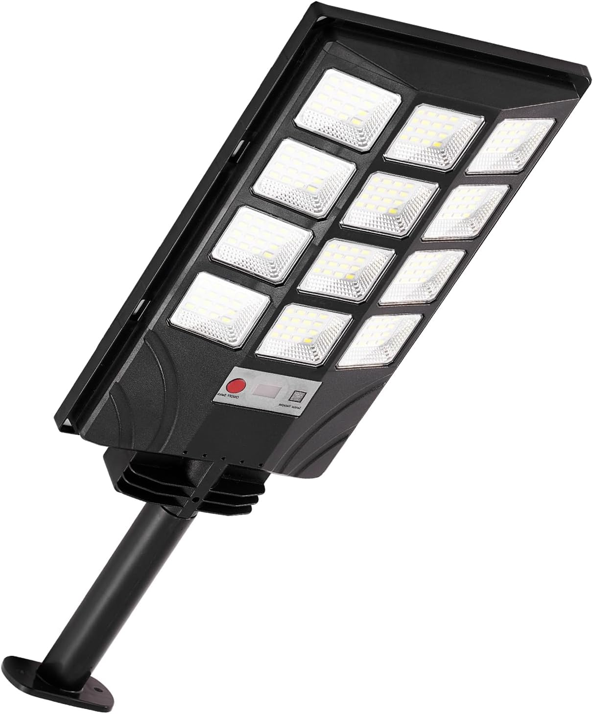 TFKK Solar Lights Outdoor Motion Sensor, 6500K Dusk to Dawn LED Solar Street Lig
