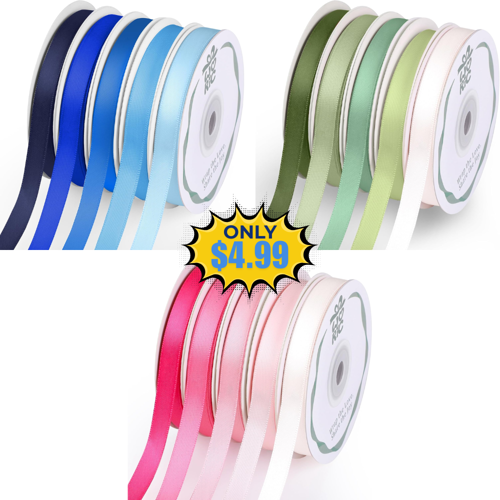 Woric Double Faced Ribbon Deal at Woric