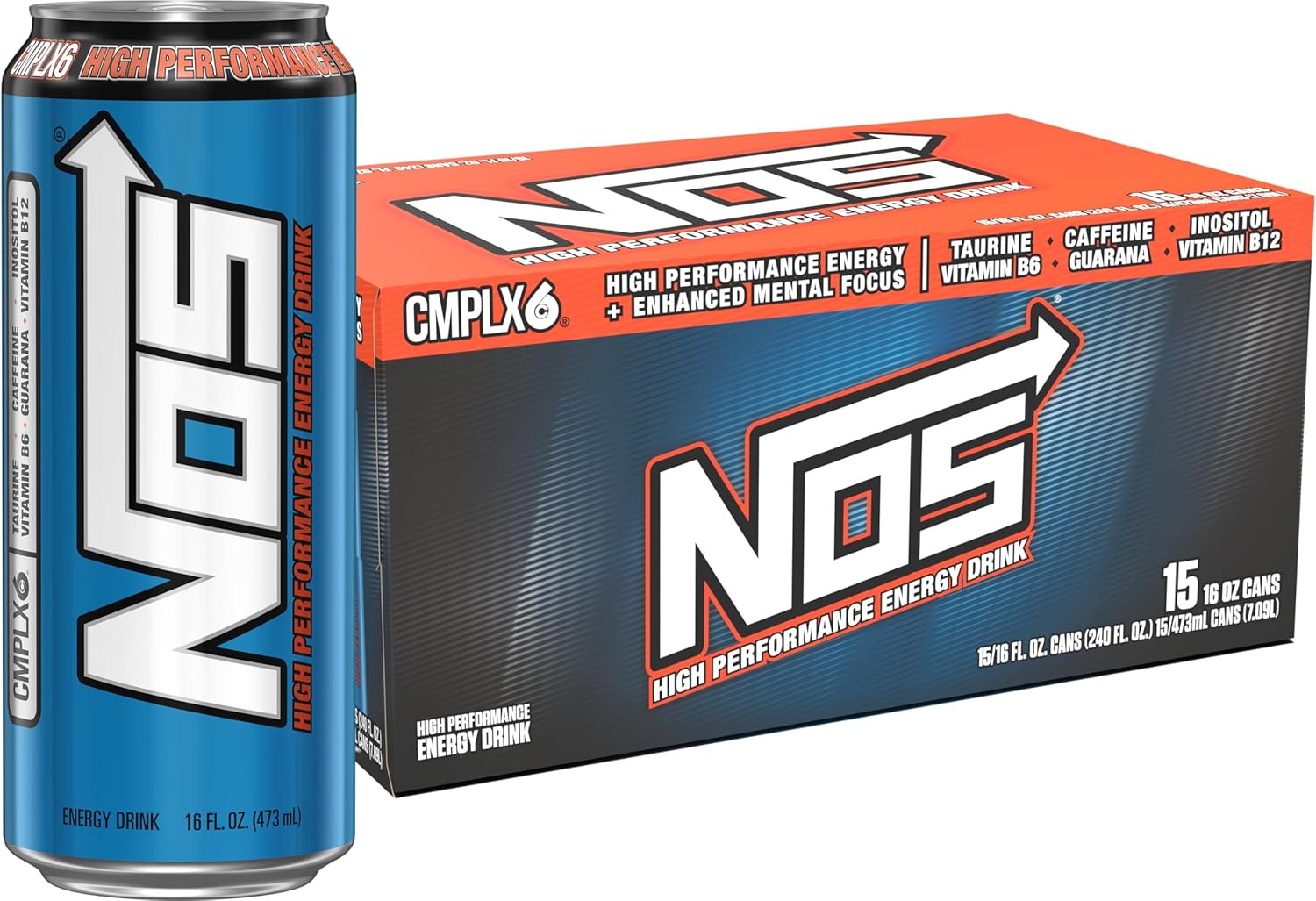 NOS Original: High Performance Energy Drink.  at an Amazing Price on Amazon