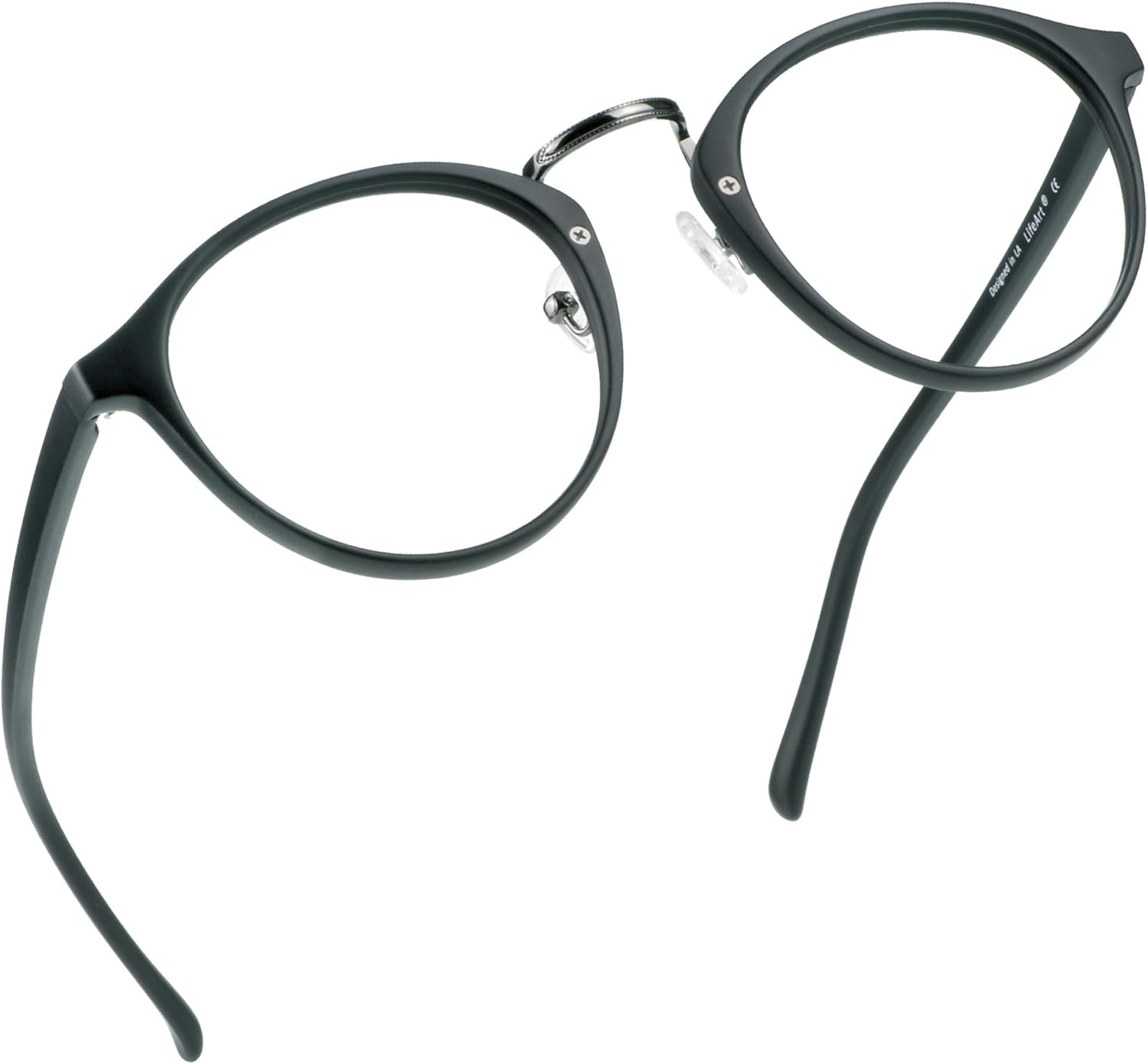 LifeArt Blue Light Blocking Glasses, Anti Eyestrain, Computer Reading Glasses, G