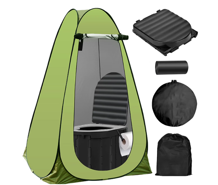 Portale Foldable Camping Toilet Set Deal at Walmart: Save $55