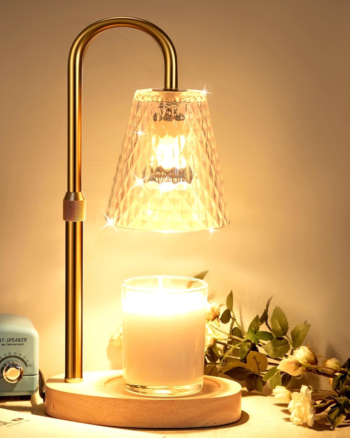 Candle Warmer Lamp with Timer $12 at Amazon