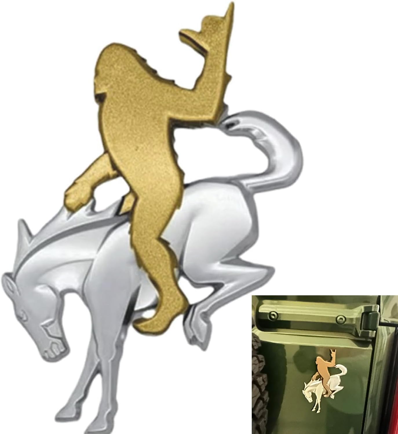 Add-A-Squatch Emblem for Your Bronco ONLY $16.35 at Amazon