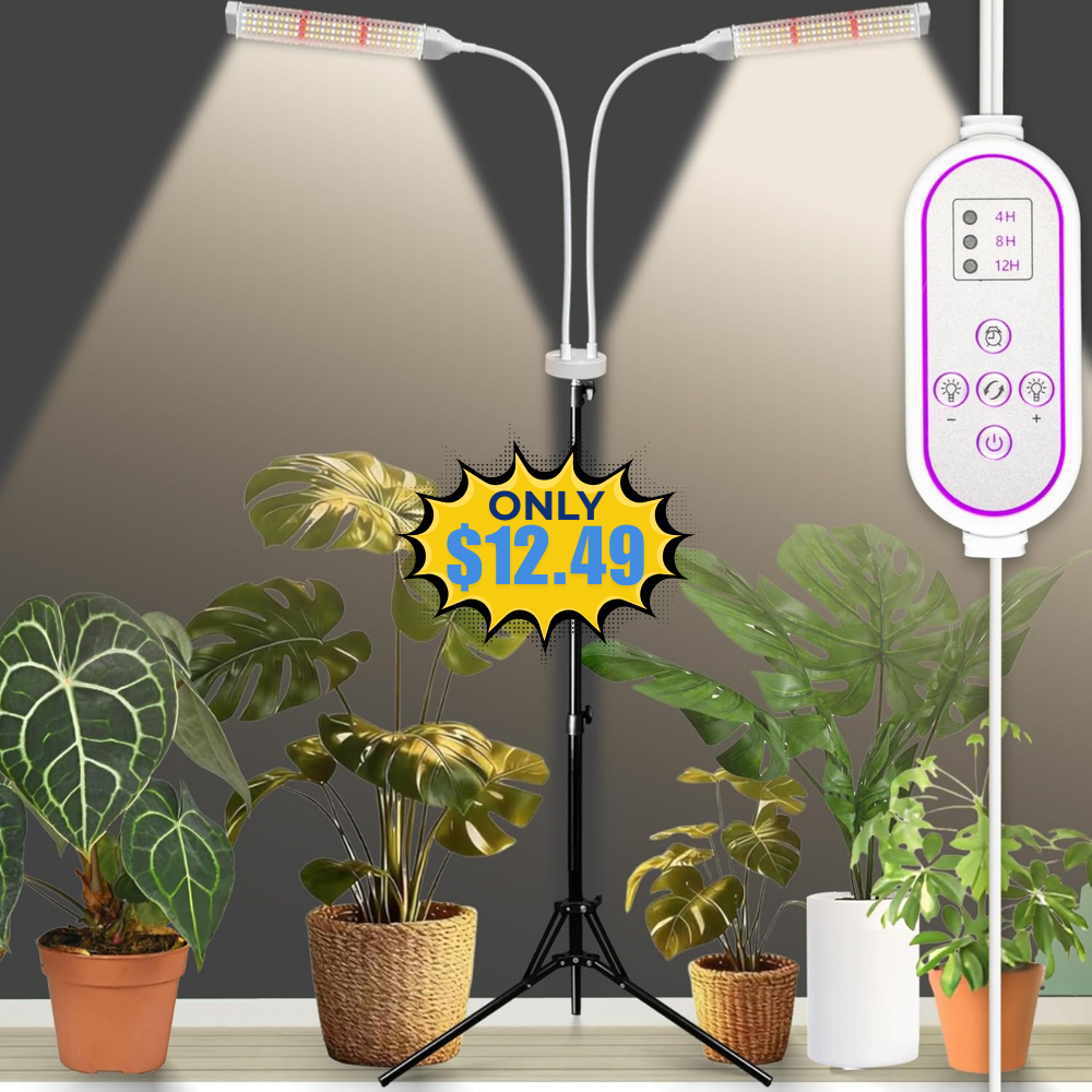 210 LED Grow Lights Deal: Save 38% at DealsFinders.com